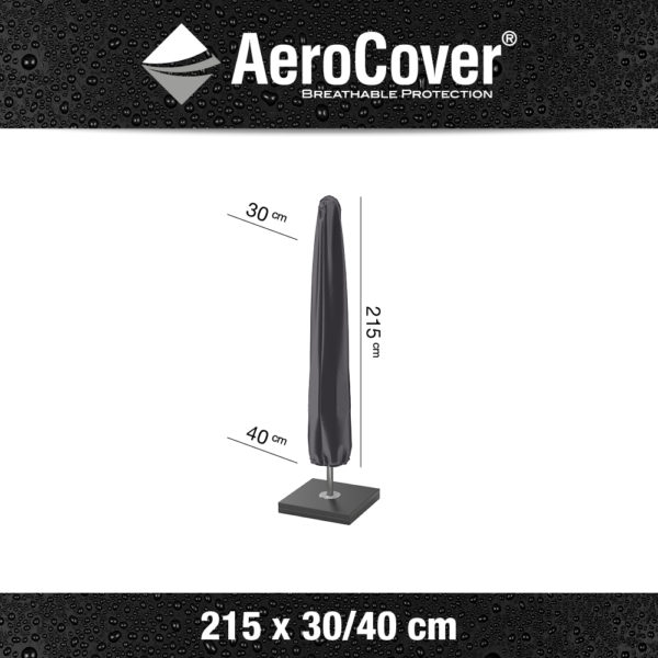 Parasol Aerocover 215cm x 40cm