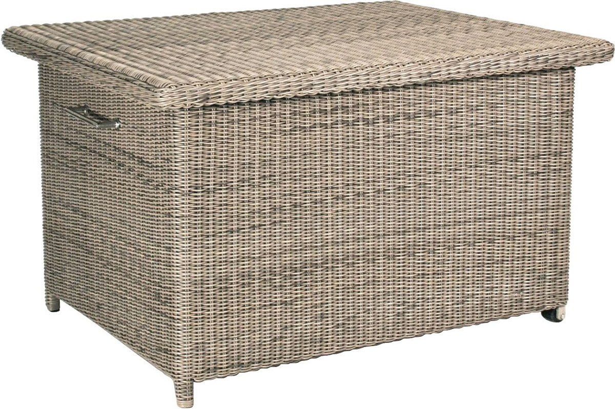 4 Seasons Outdoor Wales Cushion Box in Pure Weave