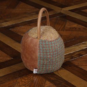 Vintage Sofa Company Round Doorstop HTPLeather Patchwork | Shackletons