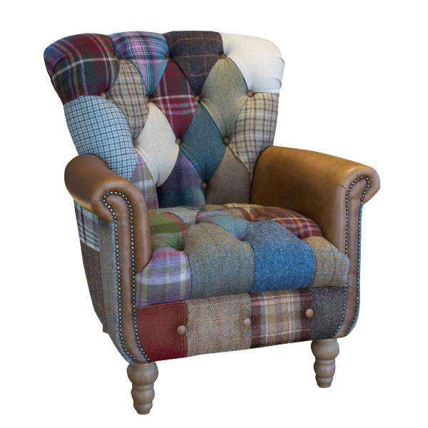 Vintage Sofa Company Gotham Patchwork Chair