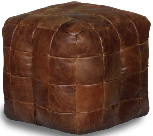 Vintage Sofa Company Bean Bag Cube - 3L Cerato Leather