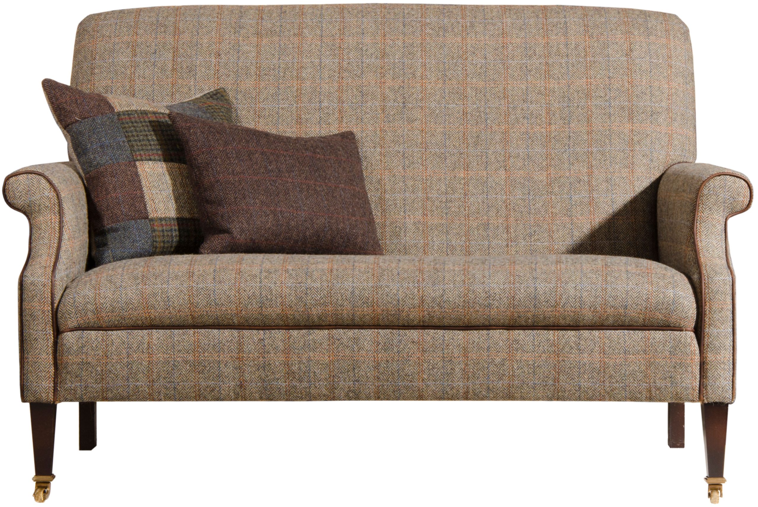 Tetrad Bowmore Compact Sofa in Bracken Herringbone Fabric | Shackletons