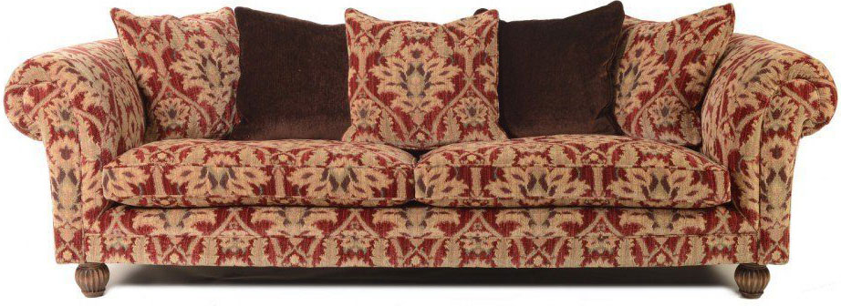 Tetrad Elgar Grand Sofa in Enigma Claret Fabric