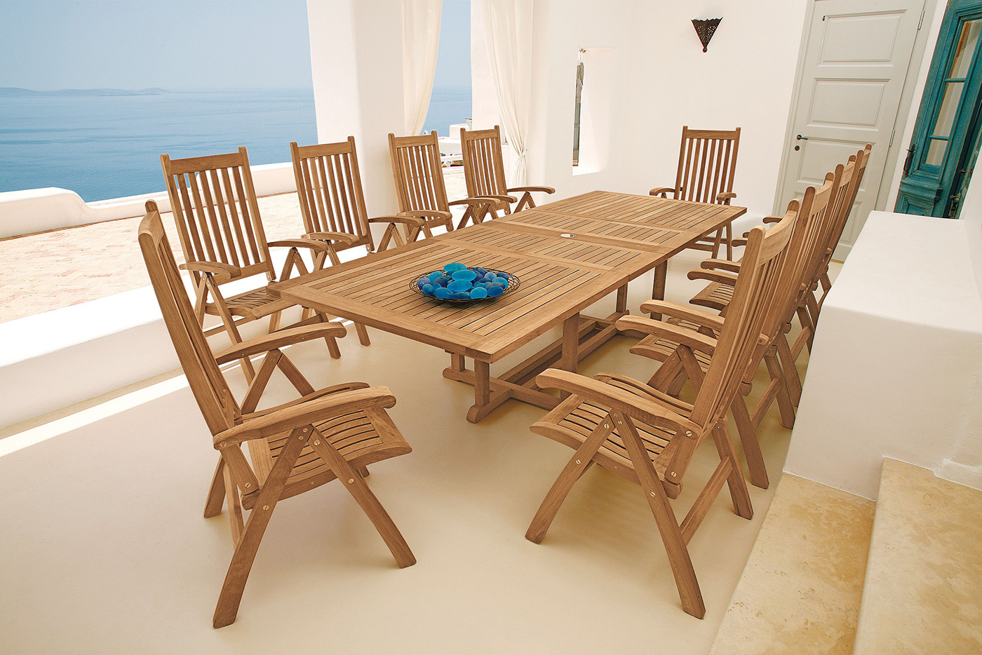 Barlow Tyrie Arundel 10 Seat Dining Set