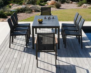 Barlow Tyrie Aura 8 Seat Dining Set | Shackletons
