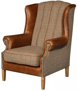 Vintage Sofa Company Fluted Wing Armchair | Shackletons