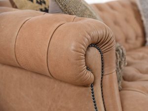 Tetrad Matisse Midi Sofa in Rancho Hide Cognac Leather | Shackletons
