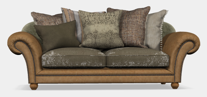 Tetrad Montana Midi Sofa  in Atacama Nutmeg Leather
