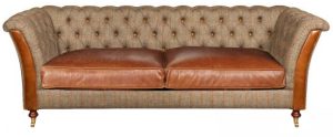 Vintage Sofa Company Granby 3 Seat Sofa in Hunting Lodge Fabric | Shackletons