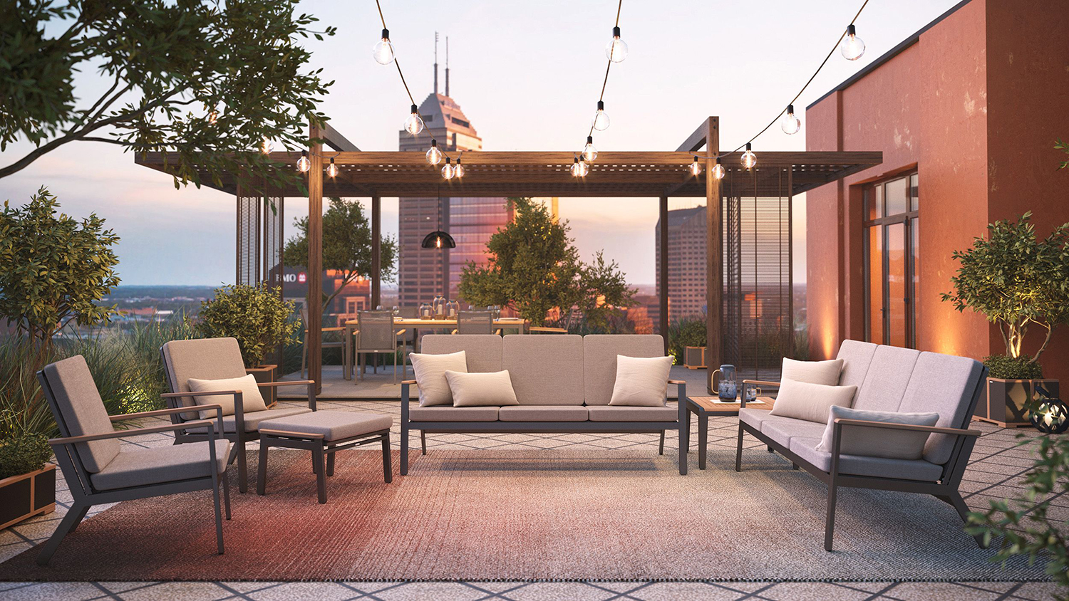 Barlow Tyrie Aura Large Lounge Set
