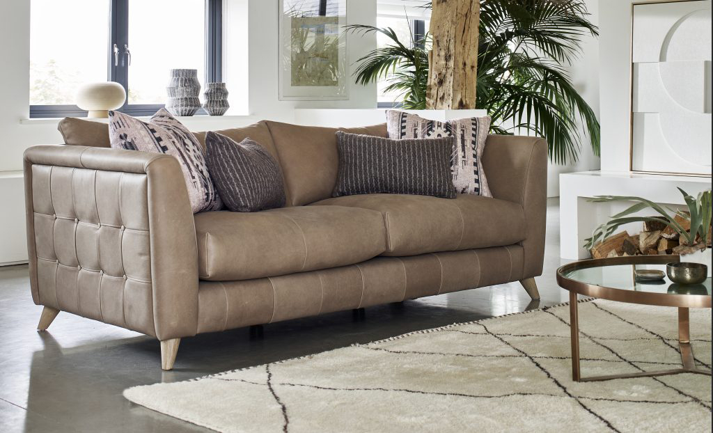 Alexander & James Haven 3 Seat Sofa in Soul Taupe