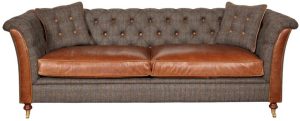 Vintage Sofa Company Granby 3 Seat Sofa in Moreland Fabric | Shackletons