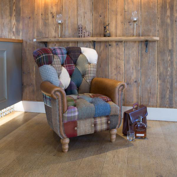 Vintage Sofa Company Gotham Patchwork Chair | Shackletons