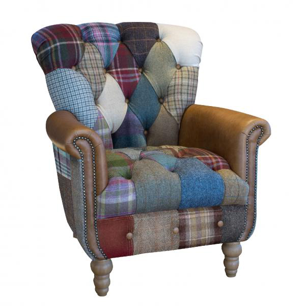 Vintage Sofa Company Gotham Patchwork Chair | Shackletons