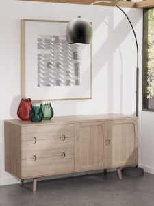 Carlton Furniture Holcot Mid Century Sideboard | Shackletons