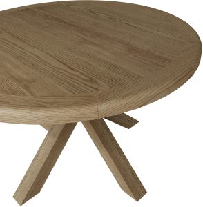 Kettle Interiors Parker Natural Small Round Table | Shackletons