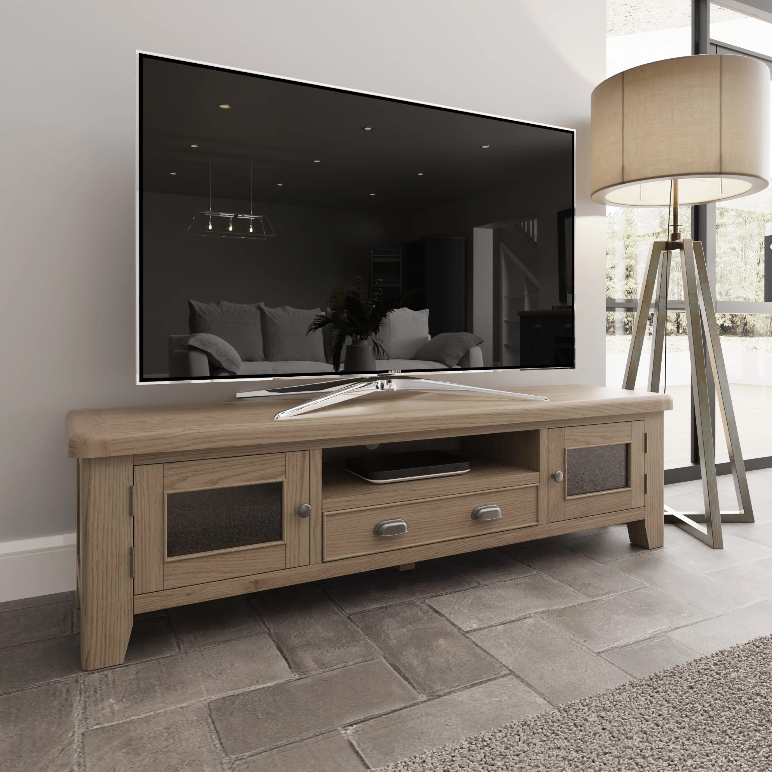 Kettle Interiors Parker Natural Extra Large TV Unit