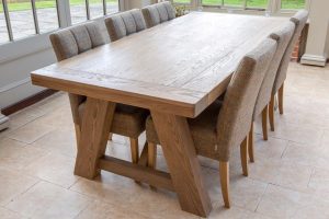 Carlton Furniture   Monastery Refectory 22m Dining Table | Shackletons