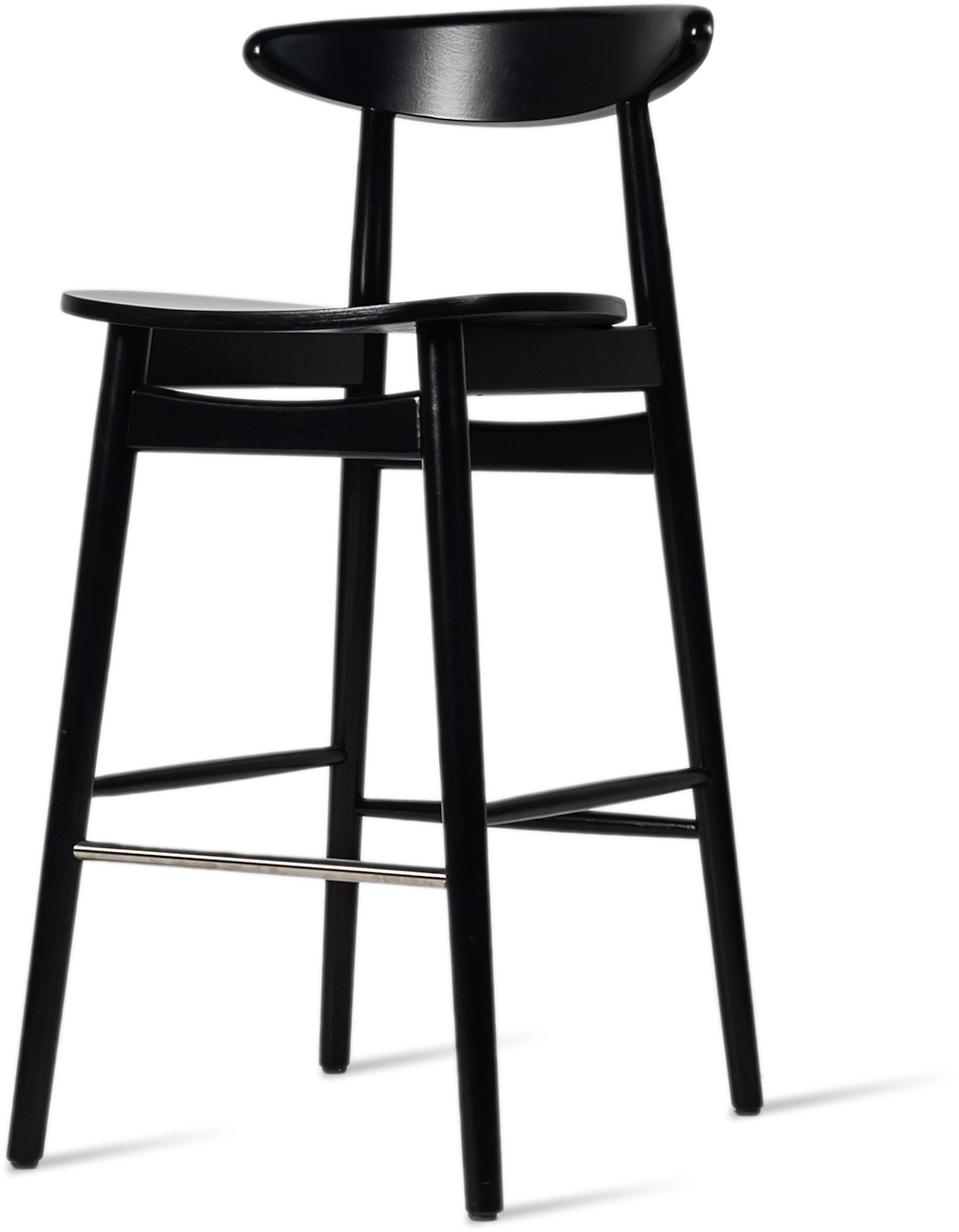 Vincent Sheppard Teo Bar Stool Nearly Black