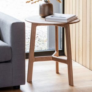 Gallery Direct Madrid Round Side Table | Shackletons