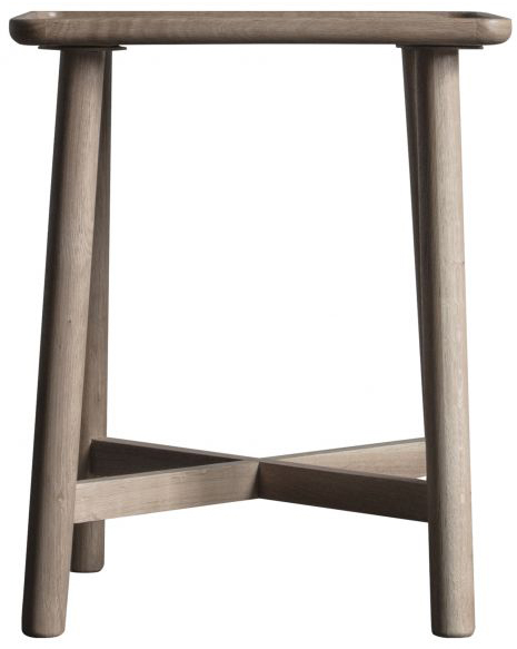 Gallery Direct Kingham Side Table Grey