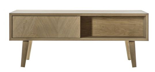 Gallery Direct Milano 2 Drawer Coffee Table
