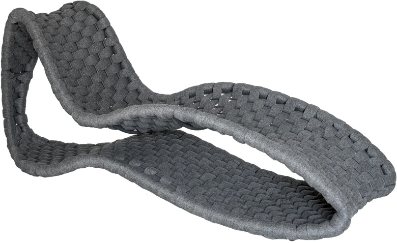 Alexander Rose Cordial Luxe Dark Grey Surf Sunbed