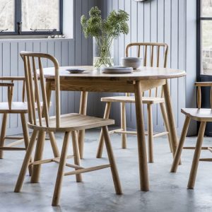 Gallery Direct Wycombe Round Extending Table | Shackletons