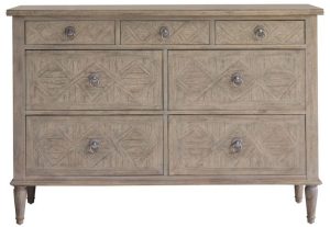 Gallery Direct Mustique 7 Drawer Chest | Shackletons