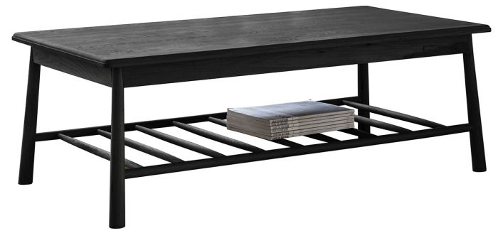 Gallery Direct Wycombe Rect Coffee Table Black