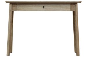 Gallery Direct Kingham 1 Drawer Desk Grey | Shackletons