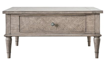 Gallery Direct Mustique Square 2 Drawer Coffee Table
