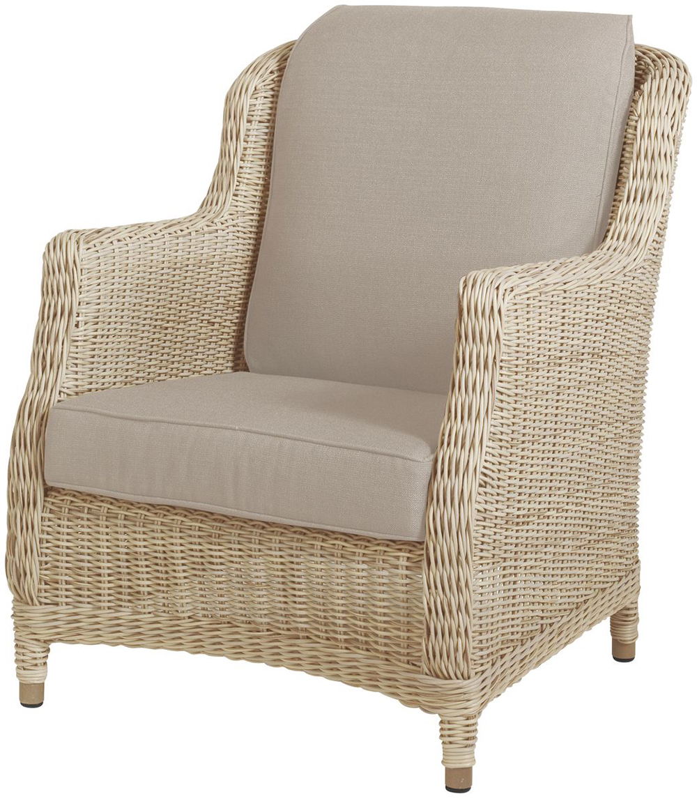 4 Seasons Outdoor Brighton Lounge Chair  in Praia Weave