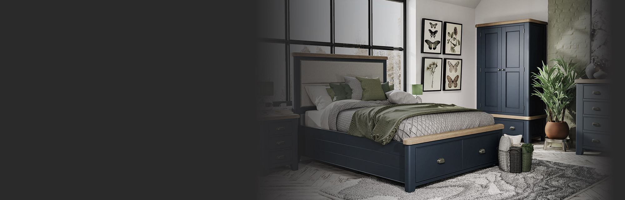 Parker Blue Bedroom Collection