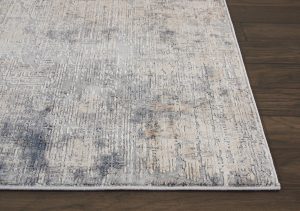 Nourison Rugs   Rustic Textures Rectanglular RUS01 Rug in Grey  Beige   22m x 16m | Shackletons