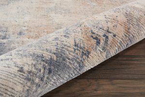 Nourison Rugs   Rustic Textures Rectanglular RUS05 Rug in Beige  Grey   18m x 12m | Shackletons