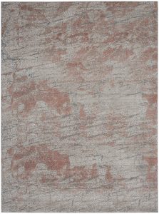 Nourison Rugs   Rustic Textures Rectanglular RUS15 Rug in Grey  Rust   32m x 24m | Shackletons