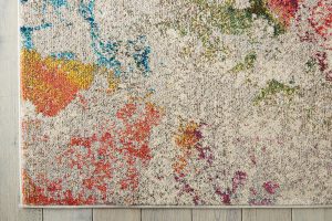 Nourison Rugs Celestial Rectangular Rug   32m x 239m in Ivory Multicolour | Shackletons