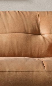 Alexander James Duffy Snuggler Chair in Soul Camel Leather | Shackletons