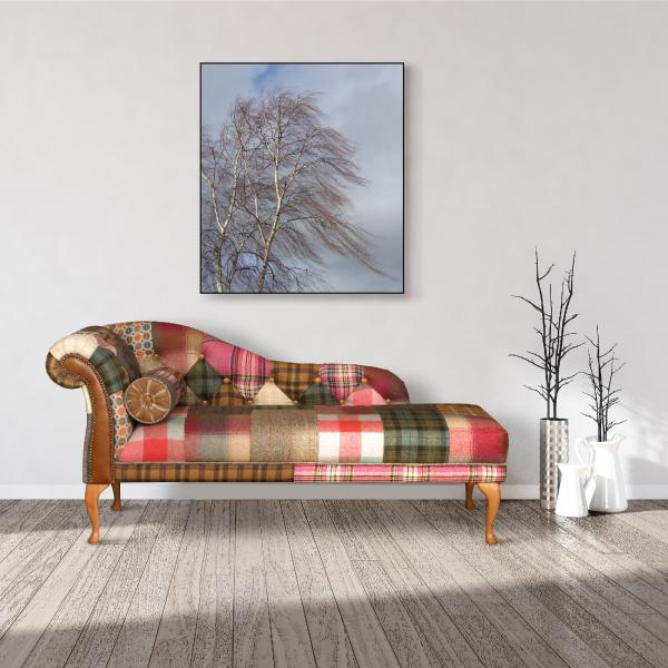 Chester Chaise Sofa in Patchwork