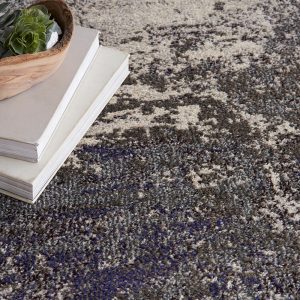 Nourison Rugs Celestial Rectangular Rug   18m x 119m in Ivory Grey | Shackletons