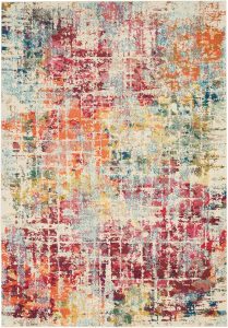 Nourison Rugs Celestial Rectangular Rug   32m x 239m in PinkMulti | Shackletons