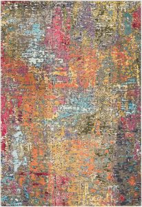 Nourison Rugs Celestial Rectangular Rug   114m x 066m in Sunset | Shackletons
