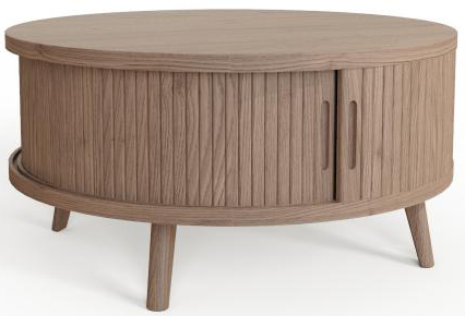 Carlton Furniture - Tambour - Grey Coffee Table