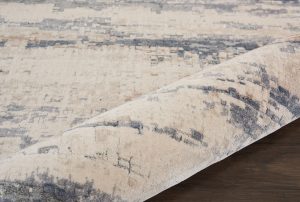 Nourison Rugs Rustic Textures Rectanglular RUS04 Rug in Beige Grey 39m x 28m | Shackletons