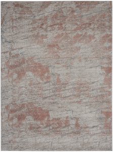 Nourison Rugs Rustic Textures Rectanglular RUS15 Rug in Grey Rust 32m x 24m | Shackletons