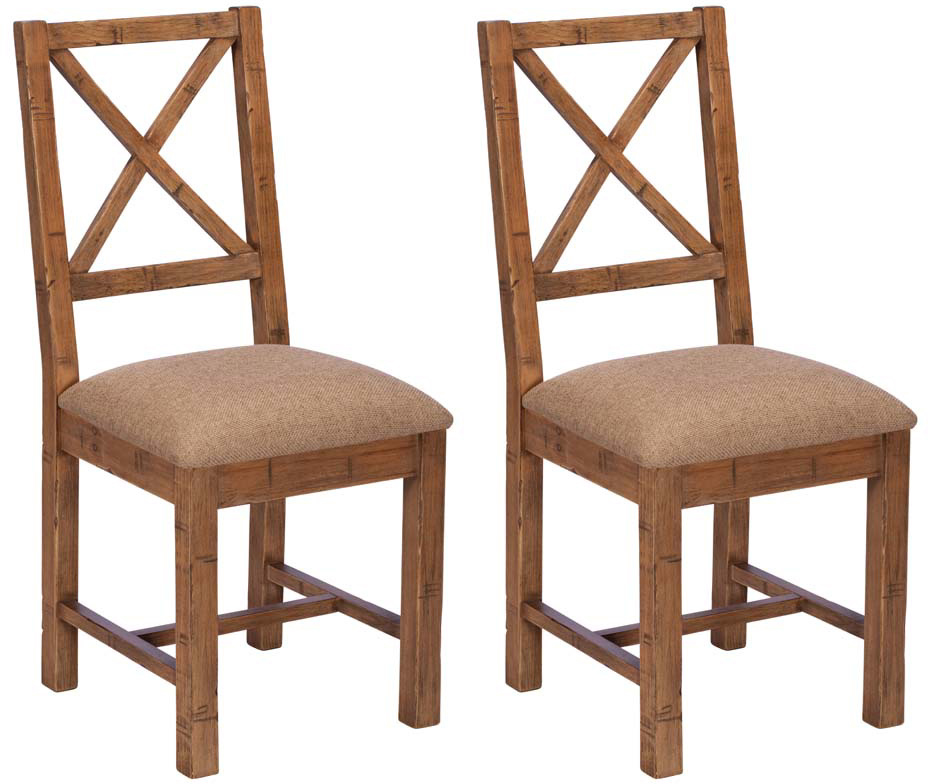 Pair of Baker Nixon Upholstered Dining Chairs