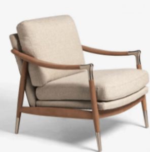 Carlton Furniture Alfie Chair in Washed Canvas | Shackletons