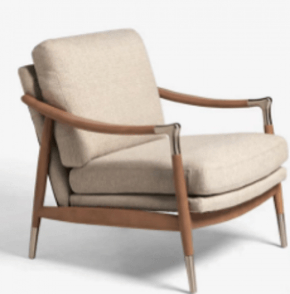 Carlton Furniture - Alfie Chair in Washed Canvas