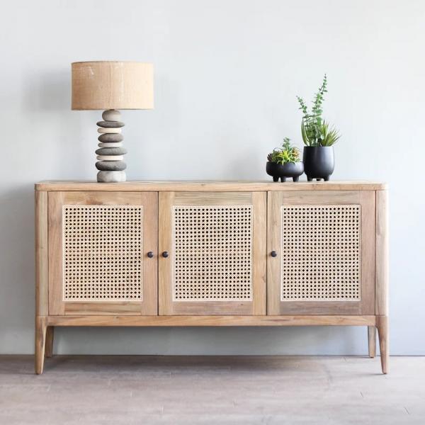 Carlton Furniture - Arch 2 Door Sideboard in Recycled Teak